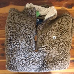 Southern Shirt Sherpa Pullover, S